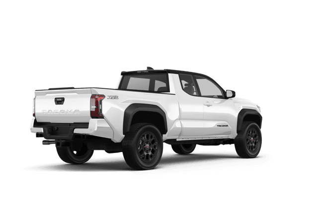 Toyota Tacoma  - Back view Toyota Tacoma  - Back view